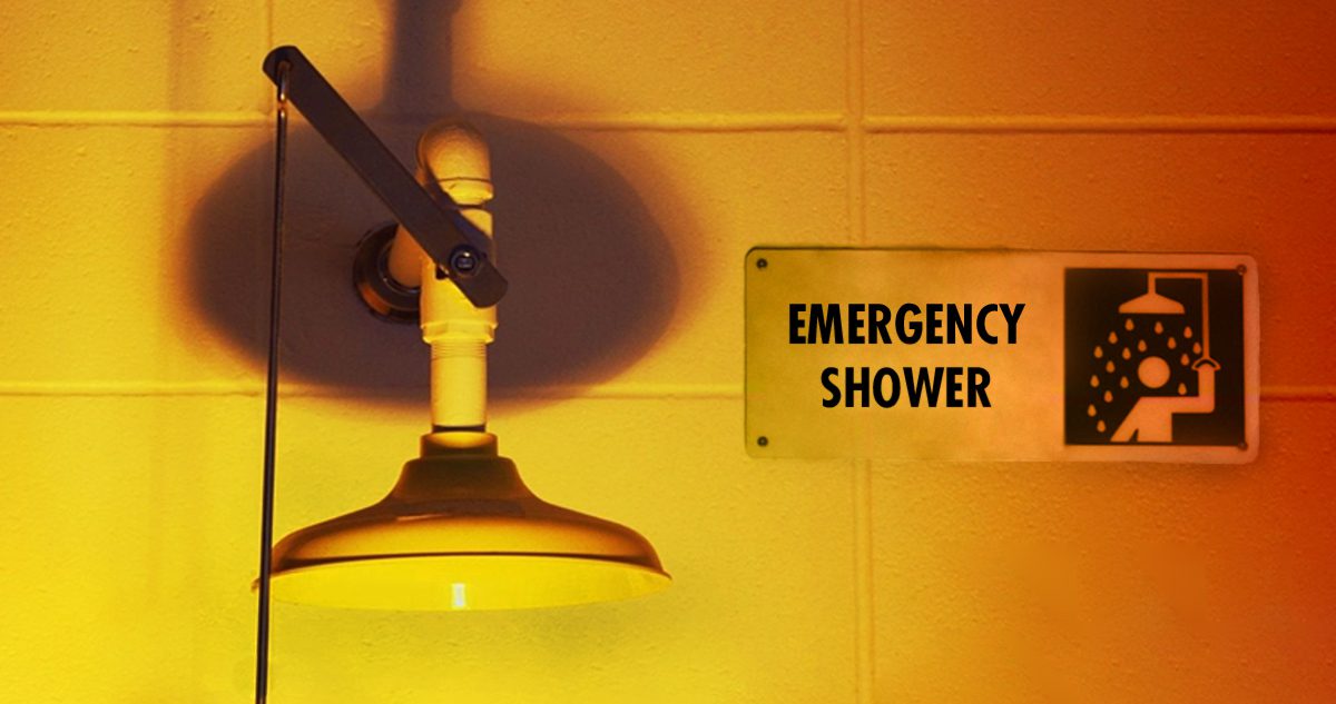 Image of emergency shower